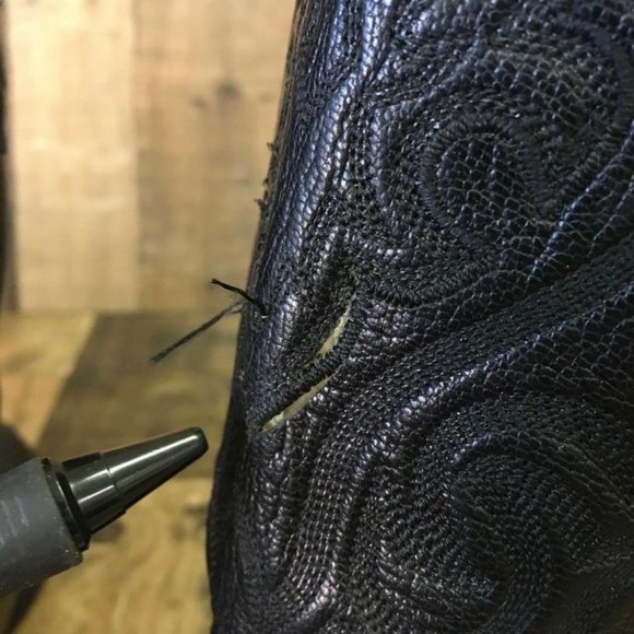 Lucchese 2000 T3130R4 Classic Black Cowboy Boots Mens 8 D - Picture 8 of 12